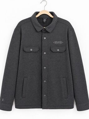 Stormtech Monashee Stiletto Tools Men’s XL Charcoal Snap Work Jacket Shacket